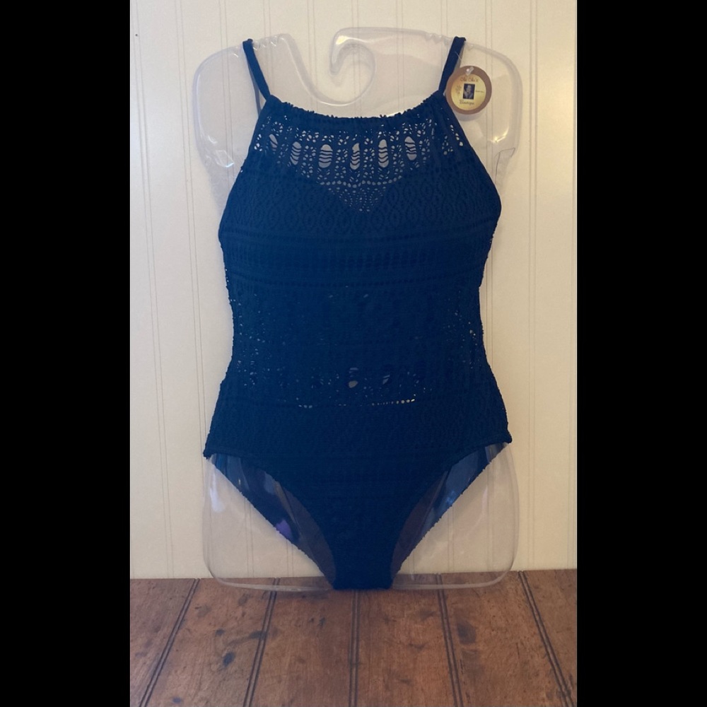 One piece lace suit